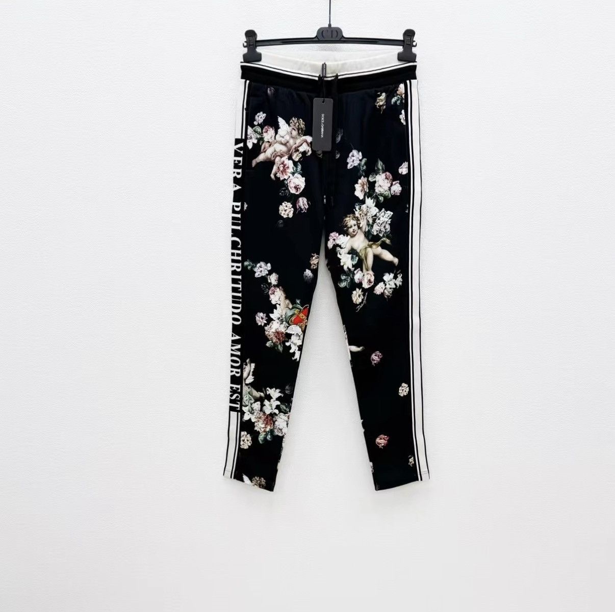 Dolce & Gabbana Dolce & Gabbana 100% Cotton Drawstring Sweatpants J30 Size US 34 / EU 50 - 1 Thumbnail