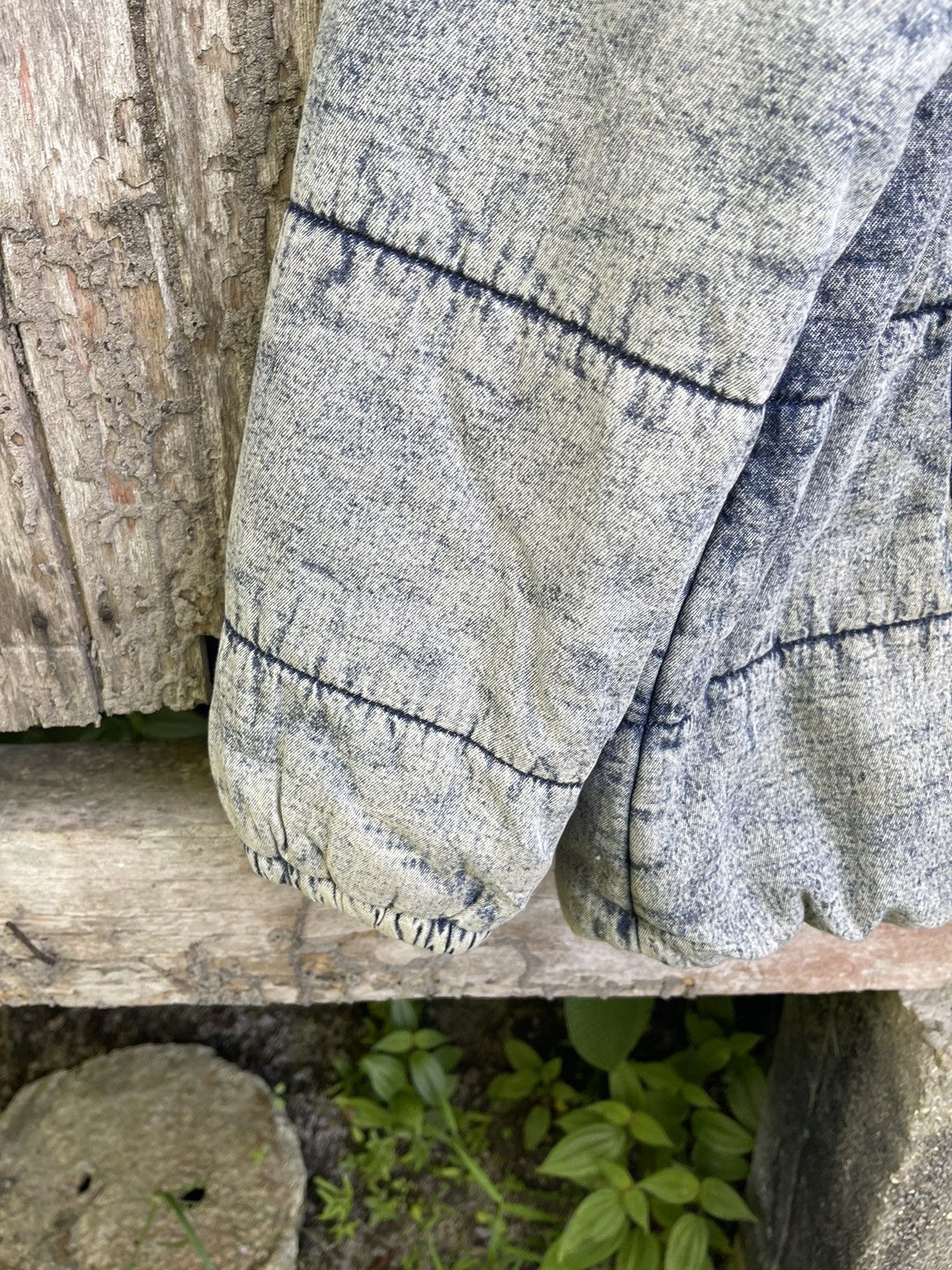 Designer ANAP Sherpa-Lined Acid Wash Denim Jacket Size US M / EU 48-50 / 2 - 6 Thumbnail