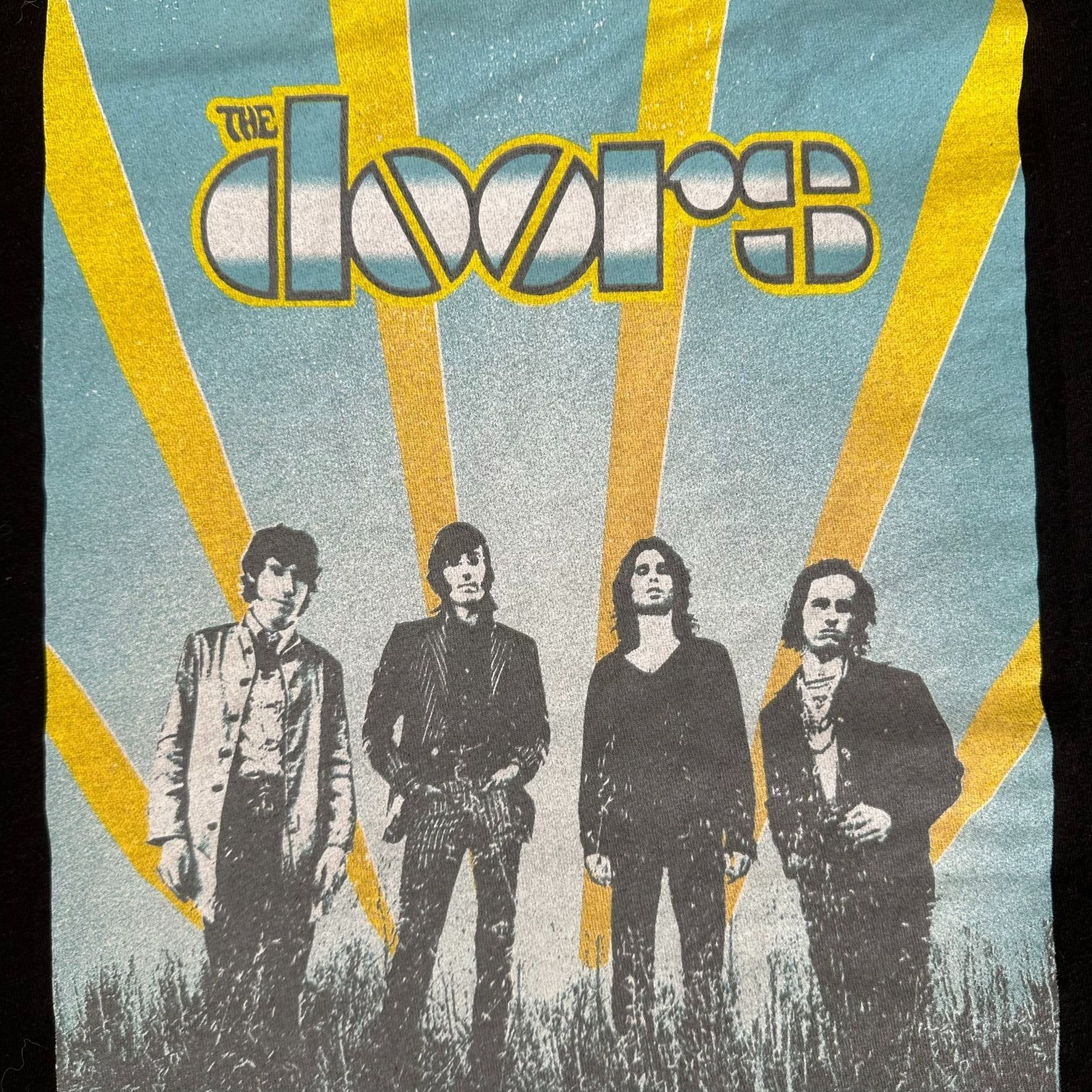 Band Tees Vintage Y2K The Doors T-Shirt Psychedelic Rock Band Tee Size US M / EU 48-50 / 2 - 2 Thumbnail