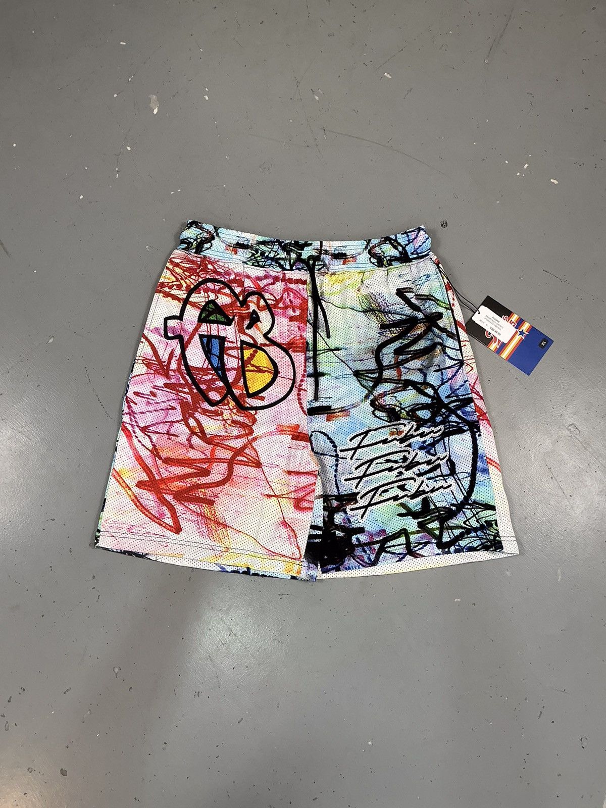 Designer × Fubu Fubu multicolored basketball short- xl Size US 44 / EU 60 - 1 Thumbnail