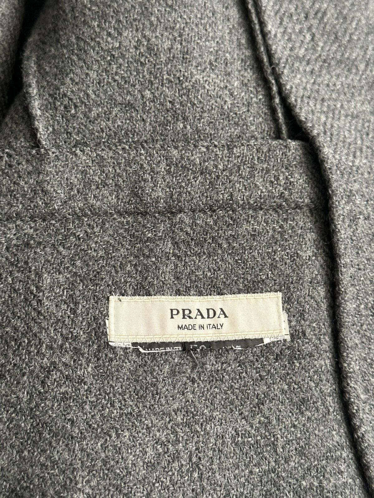 Prada Prada FW01 Wool Unconstructed Blazer Jacket Size US M / EU 48-50 / 2 - 8 Thumbnail