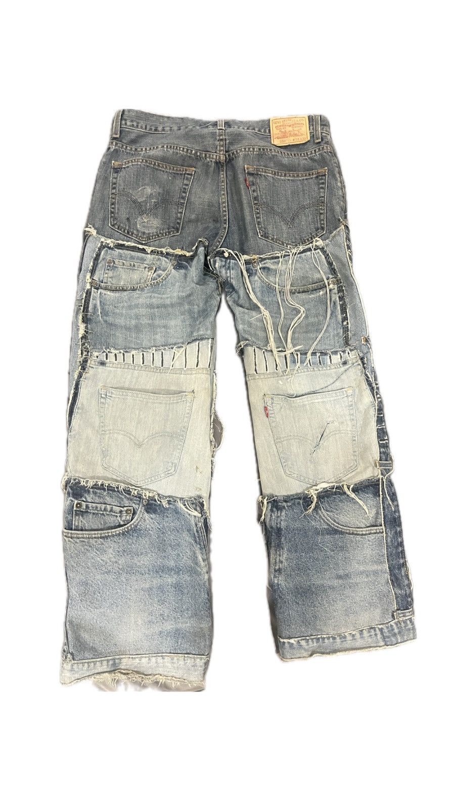 Levi's × Vintage CUSTOM DENIM LEVI’S JEANS Size US 32 / EU 48 - 2 Thumbnail