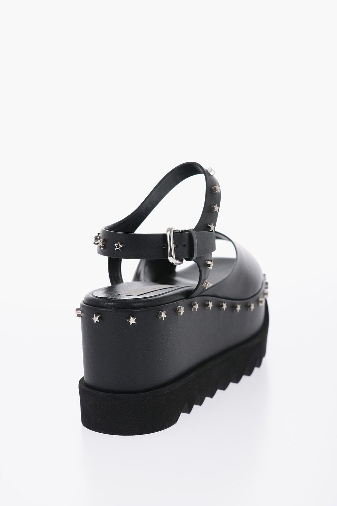 Stella McCartney og1mm0824 Sandlas With Star Studs in Black Size US 10 / IT 40 - 3 Thumbnail
