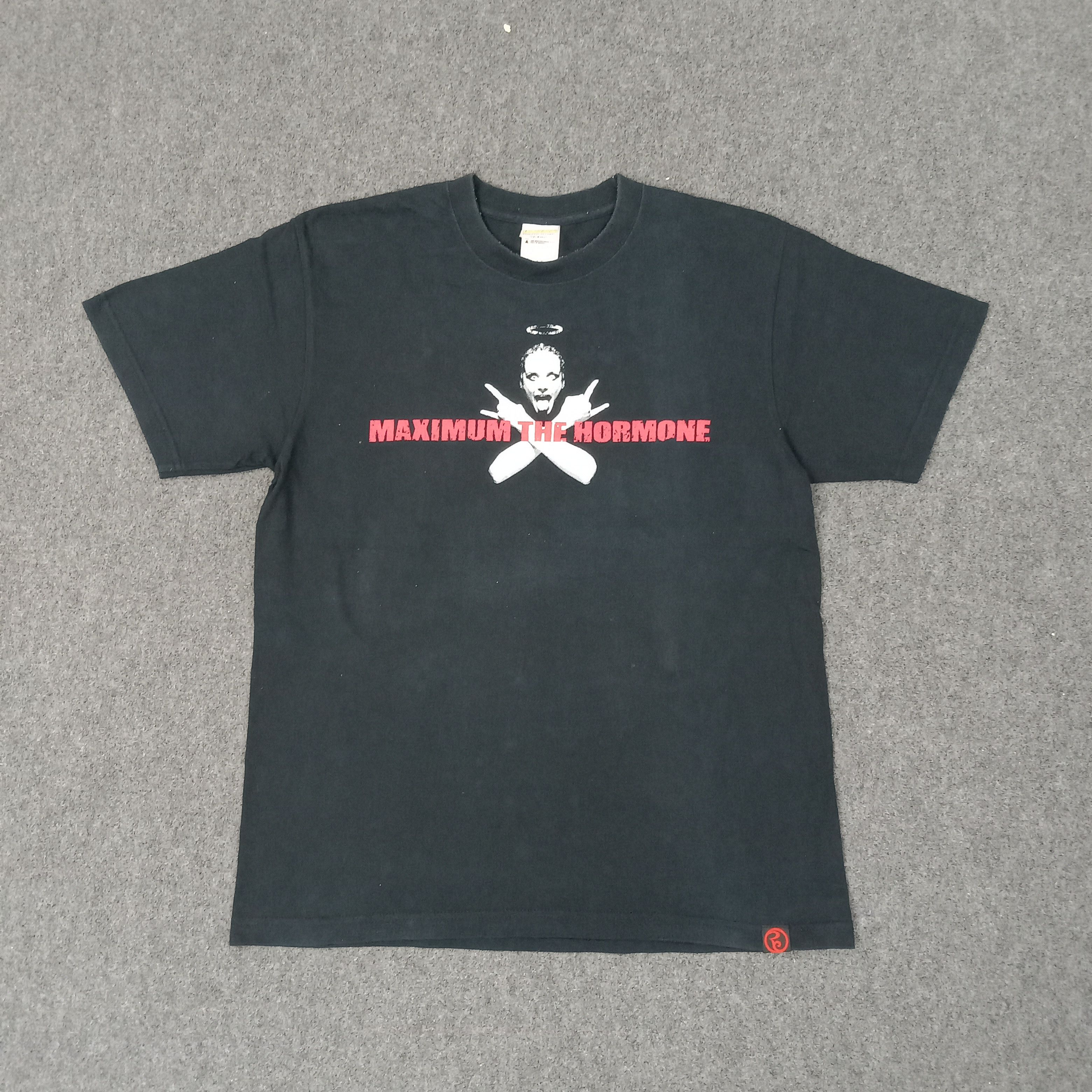 Japanese Brand Maximum The Hormone Japanese Heavy Metal Band Tshirt C249N80 Size US L / EU 52-54 / 3 - 3 Thumbnail
