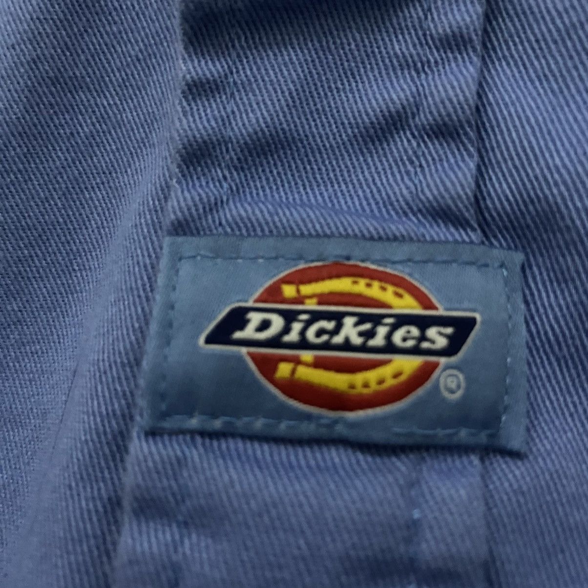 Dickies Vintage Blue Botton down Dickies Work Shirt Size US L / EU 52-54 / 3 - 3 Thumbnail