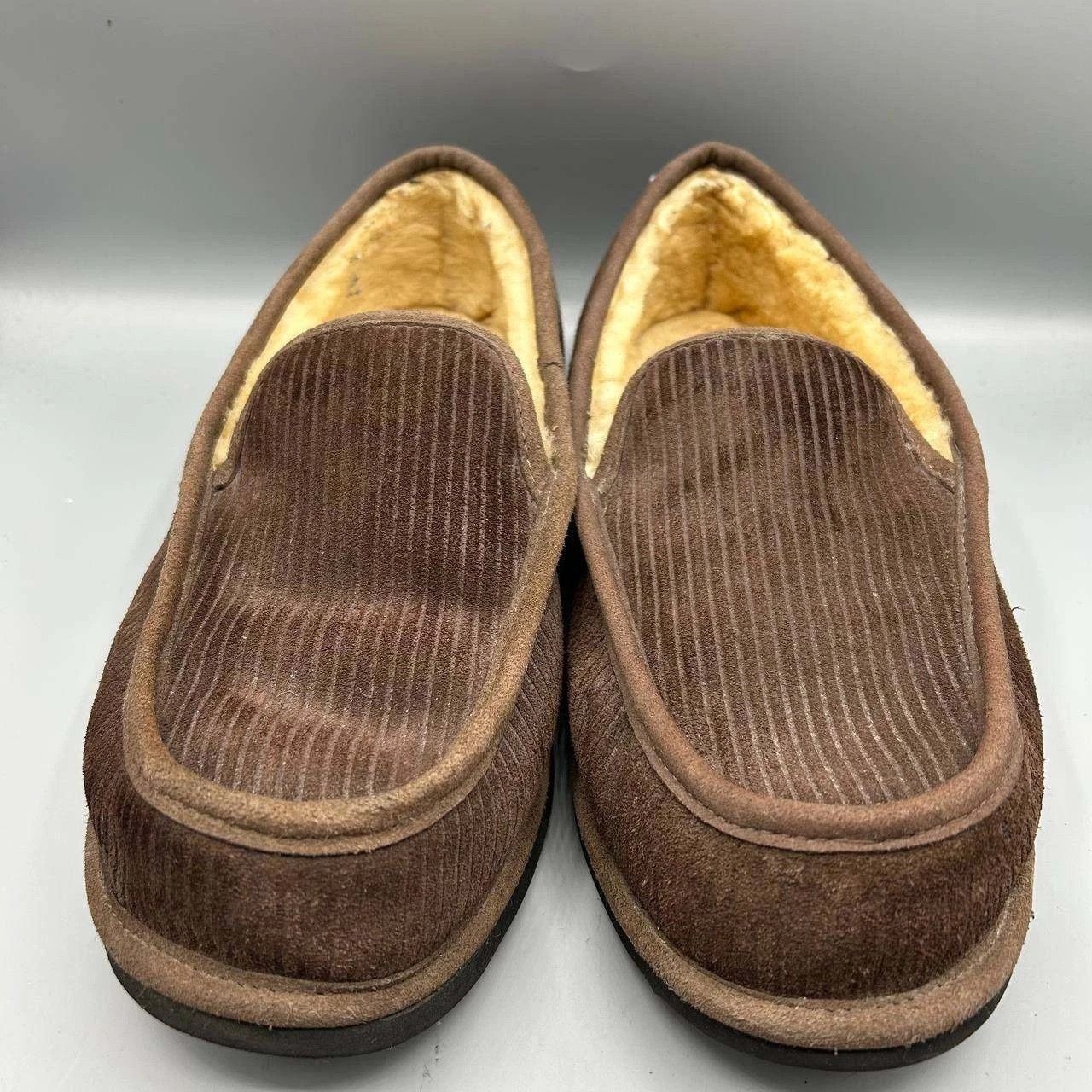 L.L. Bean L.L. Bean Slip On Loafers 11 Corduroy Slippers Fleece Lined Size US 11 / EU 44 - 2 Thumbnail