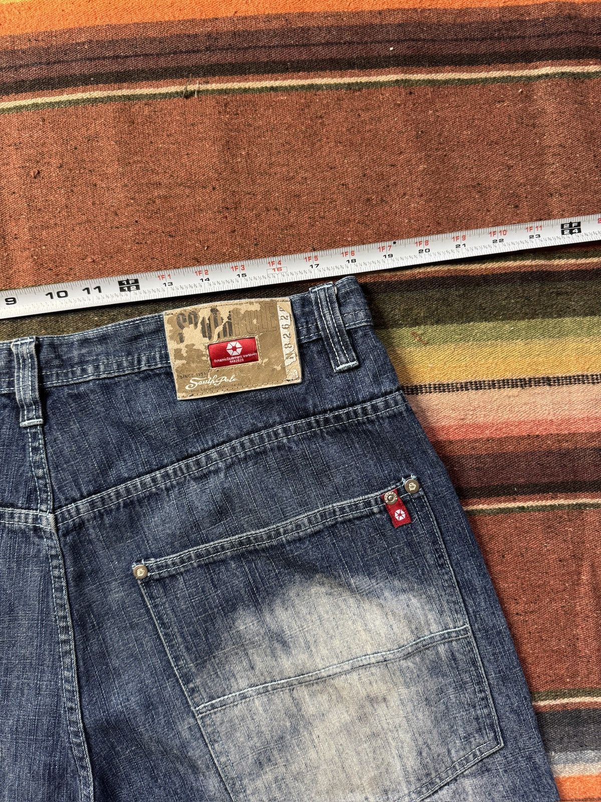 Southpole Y2K South Pole Red Tab Denim Jeans Size US 36 / EU 52 - 3 Thumbnail