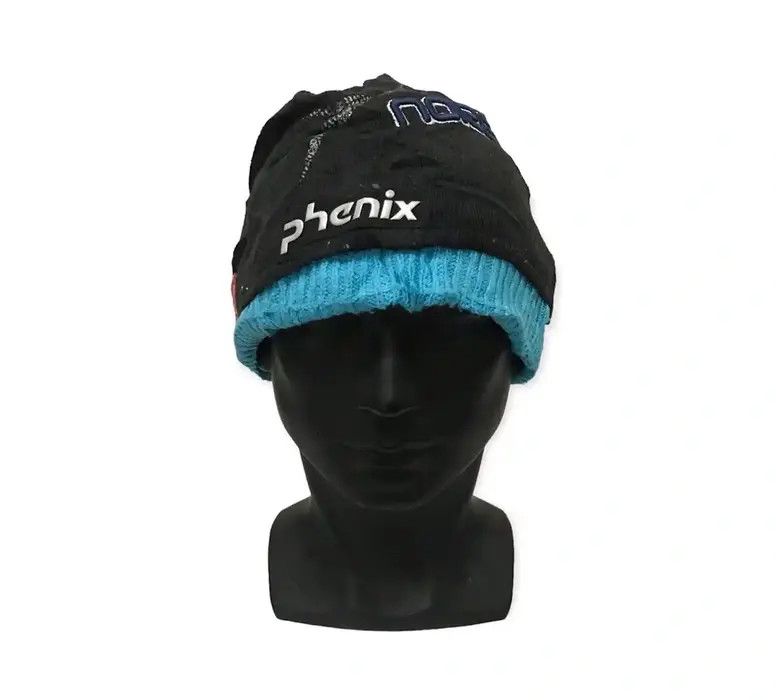 Phenix × Vintage Phenix Spellout Beanie Hat Size ONE SIZE - 1 Thumbnail