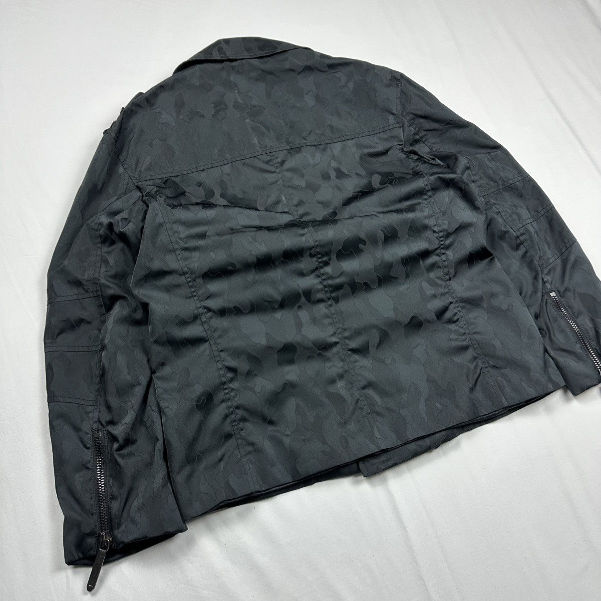 Philipp Plein Philipp Plein Homme Mainline Camo Zip Jacket Black Size US M / EU 48-50 / 2 - 3 Thumbnail