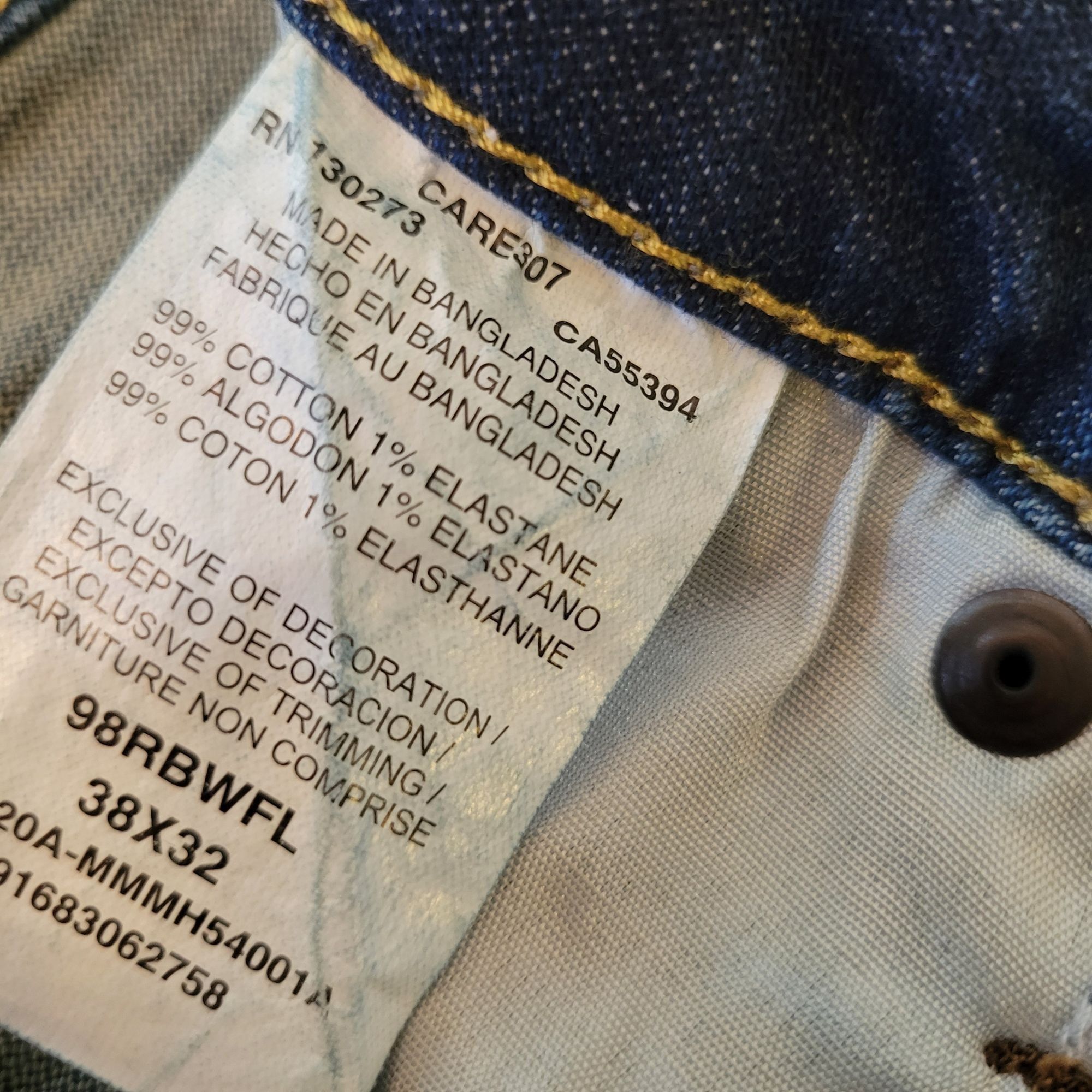 Wrangler Wrangler Relaxed Boot Jeans 38x32 Blue Denim Pants Bootcut Size US 38 / EU 54 - 5 Thumbnail