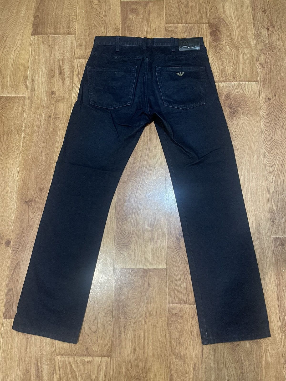 Armani Armani Black Jeans Size US 32 / EU 48 - 2 Thumbnail