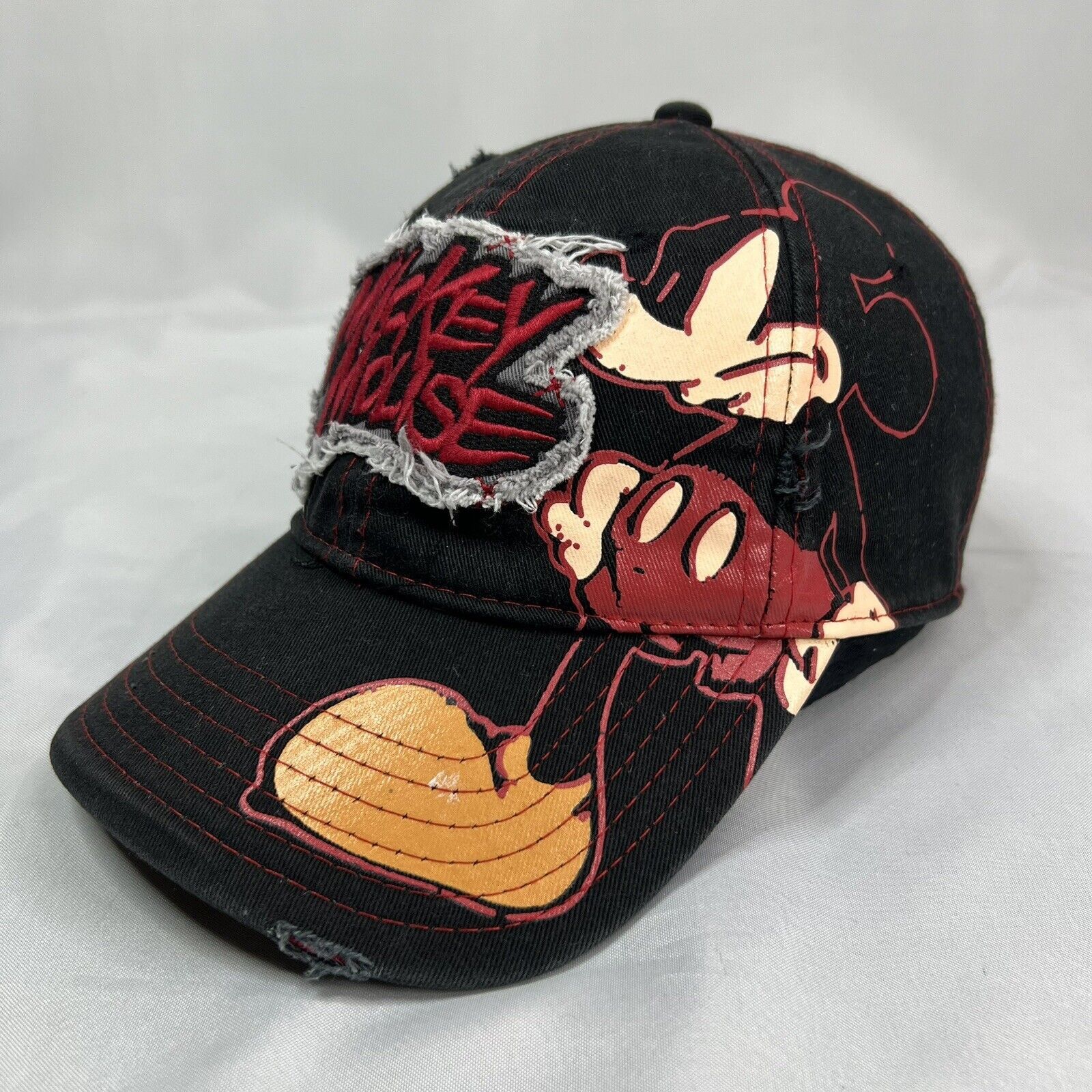 Disney Disney Parks Steamboat Willie Mickey Mouse distressed cap Size ONE SIZE - 1 Thumbnail