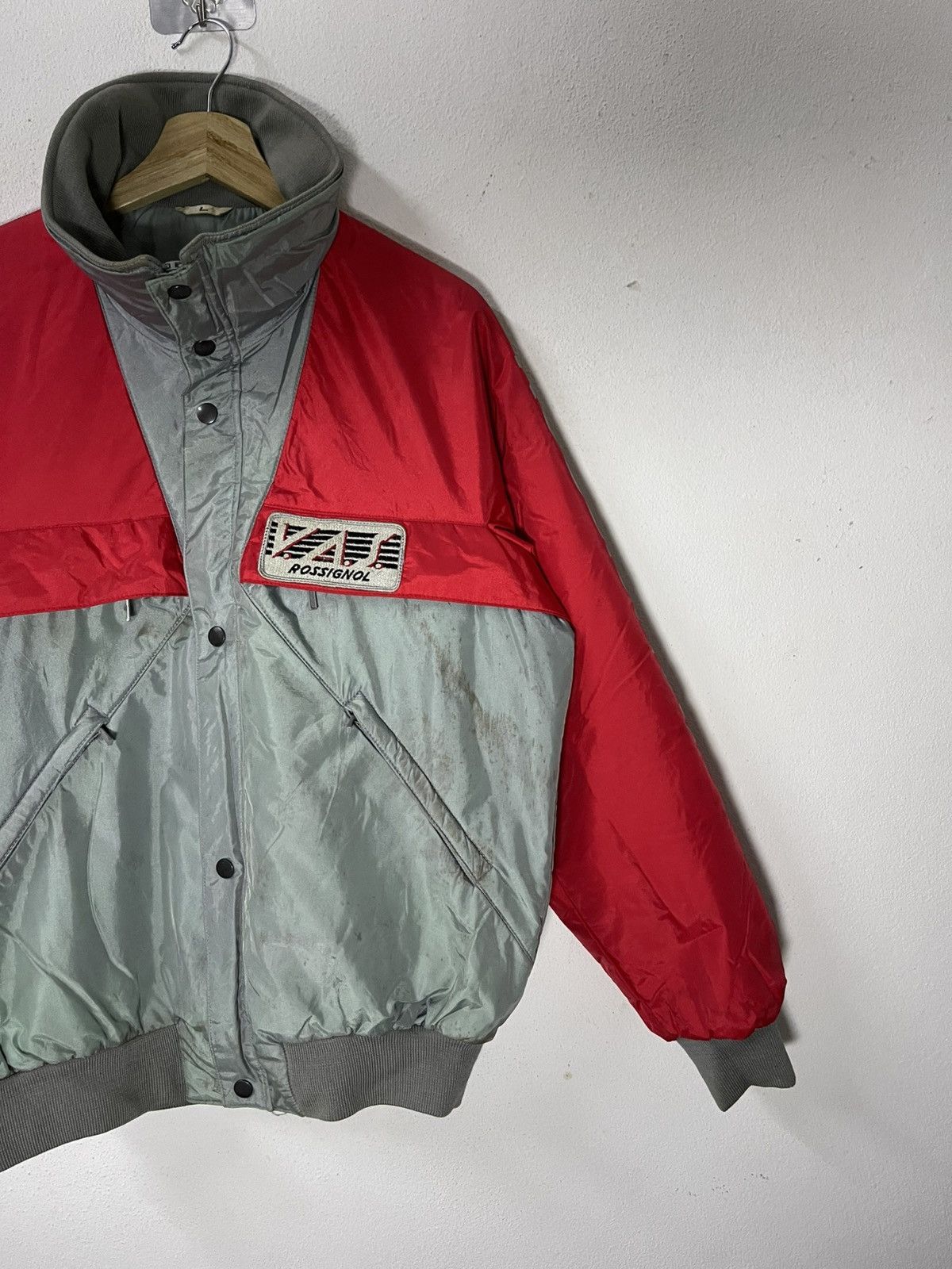 Rossignol Vintage Rossignol Racing Bomber Jacket Size US M / EU 48-50 / 2 - 4 Thumbnail