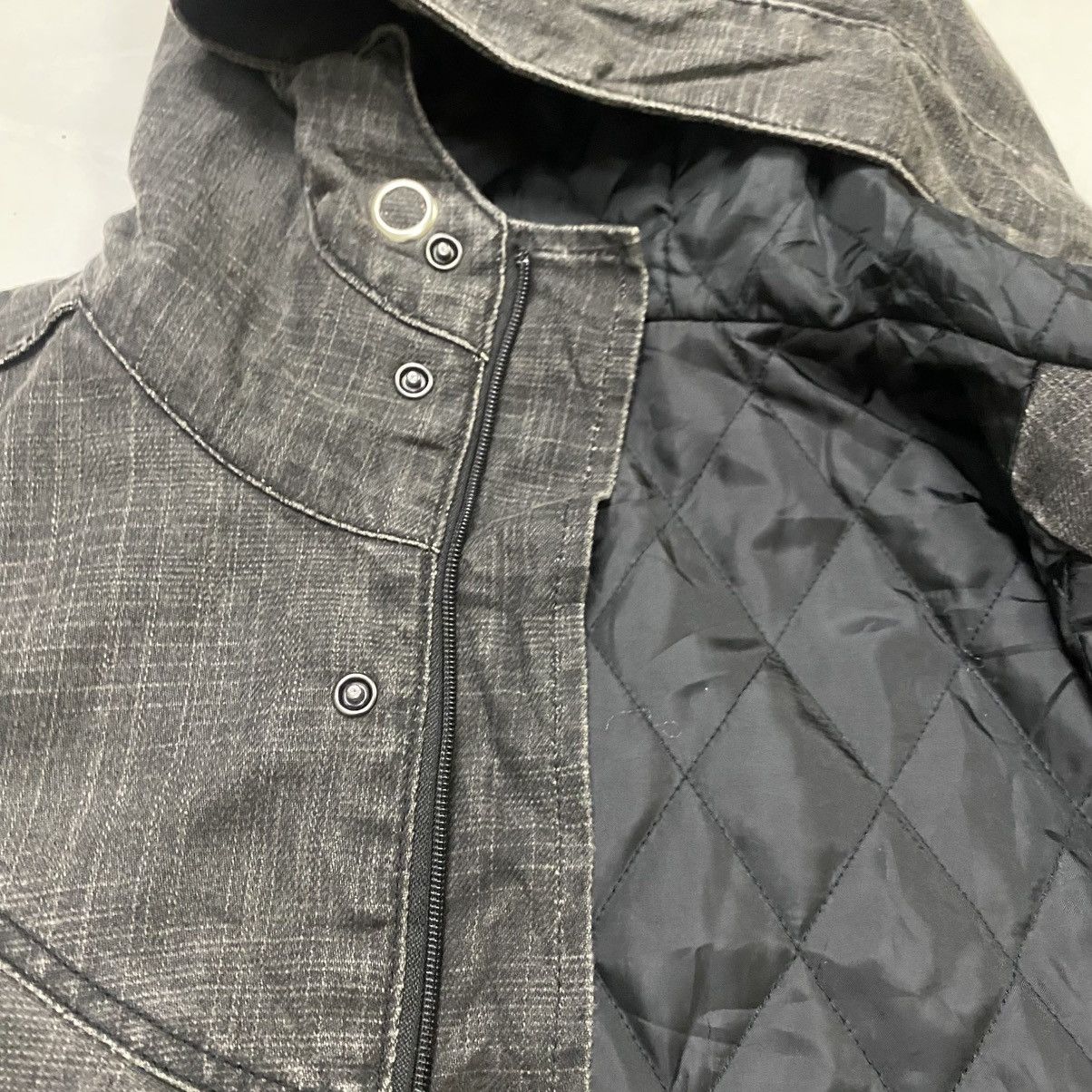 If Six Was Nine × Japanese Brand Splendid Satisfaction denim hoodie jacket Size US L / EU 52-54 / 3 - 12 Thumbnail