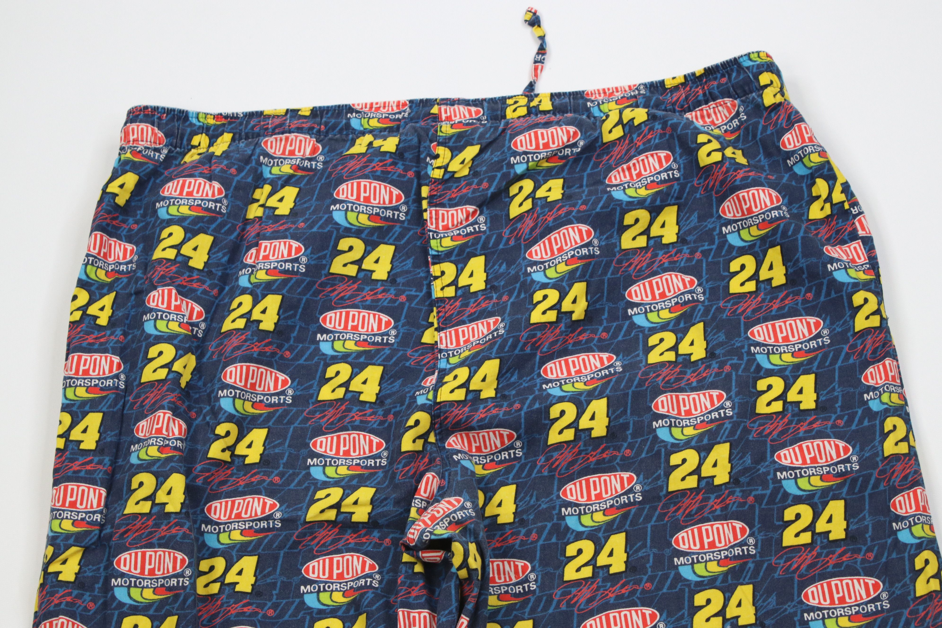 Vintage Vintage 90s Y2K NASCAR Gordon Racing Wide Leg Pants Pajamas Size US 38 / EU 54 - 11 Thumbnail