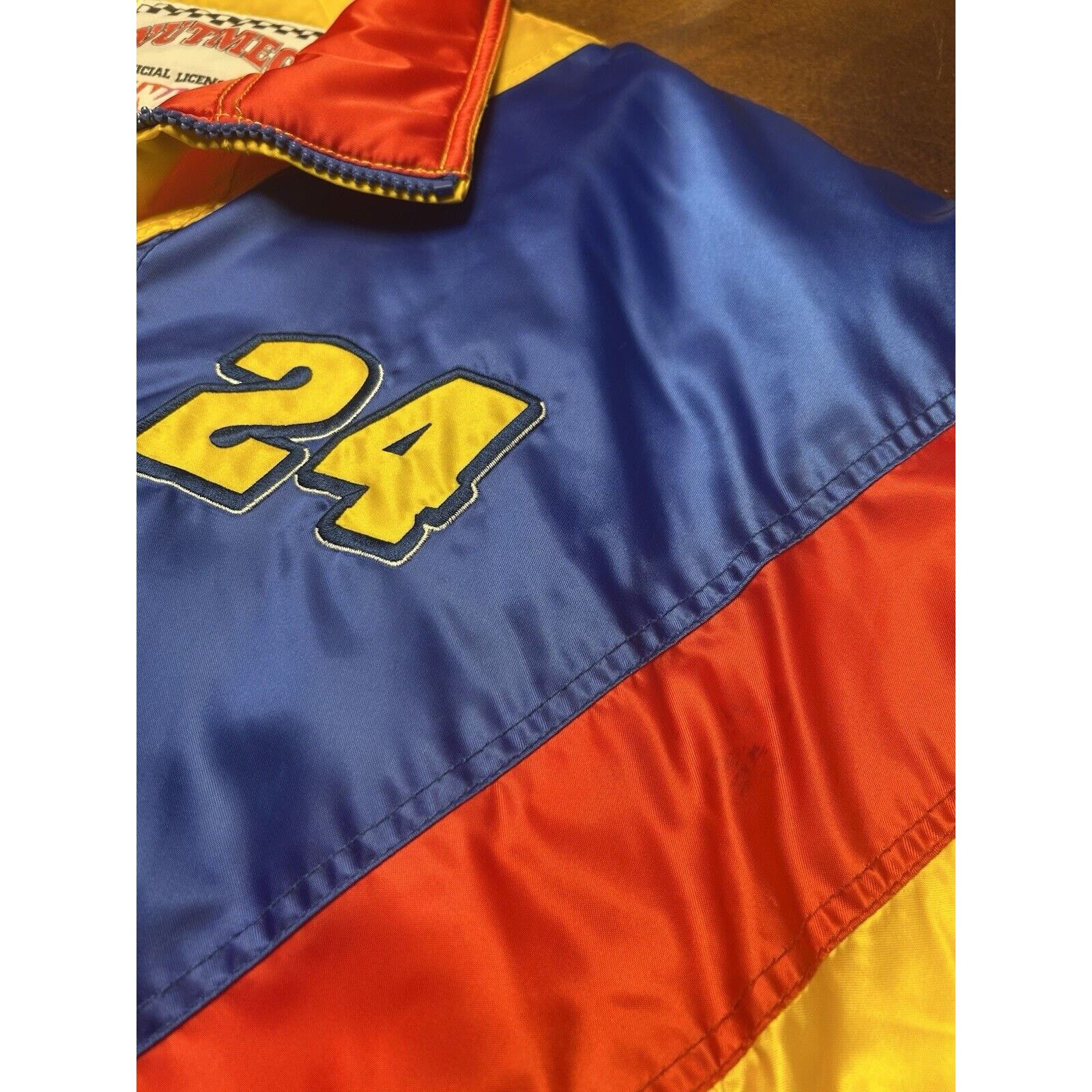 Nutmeg 90s/Y2K NASCAR Jeff Gordon #24 Nutmeg Racing Puffer Jacket Size US L / EU 52-54 / 3 - 11 Thumbnail