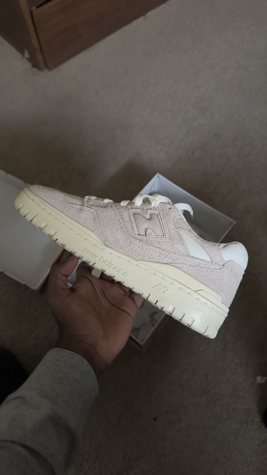 Aime Leon Dore × New Balance New balance x ALD 550 off white colorway Size US 9 / EU 42 - 1 Thumbnail