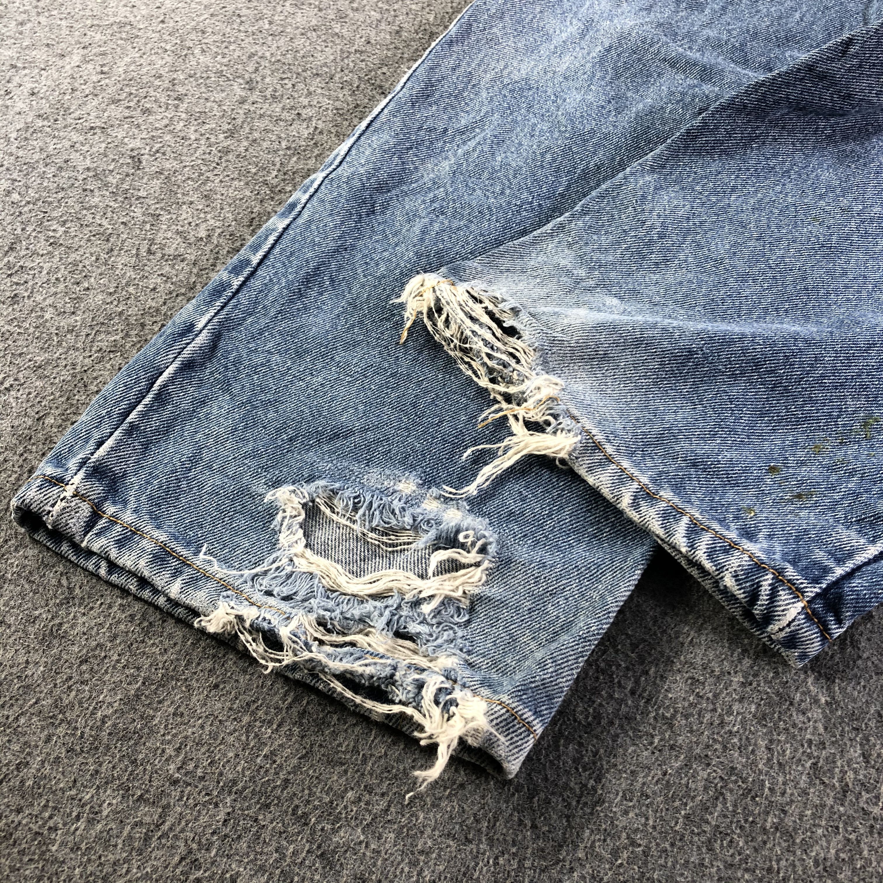 Levi's Vintage Blue Wash Levis 550 Jeans-J3246 Size US 31 - 6 Thumbnail