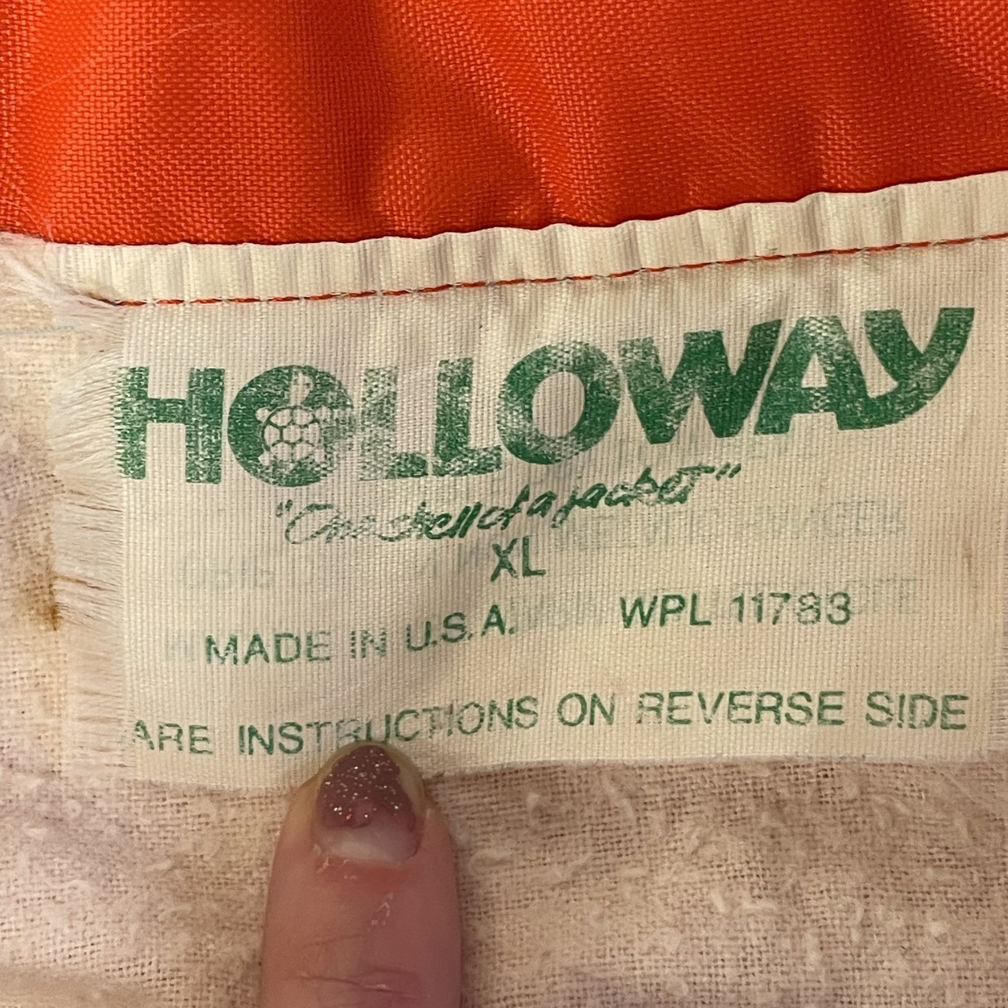 Other Vtg Holloway Snap Windbreaker ANDERSON WINDOWALLS Jacket Size US XL / EU 56 / 4 - 8 Thumbnail