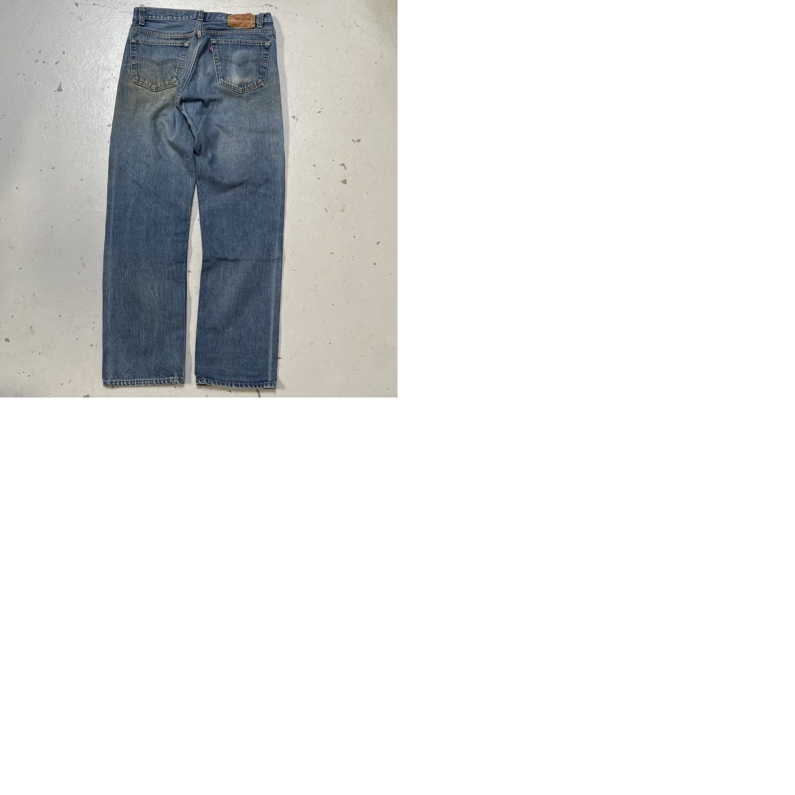 Levi's VINTAGE Levi’s 501 XX Jeans Distressed USA Denim 34x34 Blue Men/NBA? 90s Patina 34x34 Headline? Size US 34 / EU 50 - 9 Thumbnail