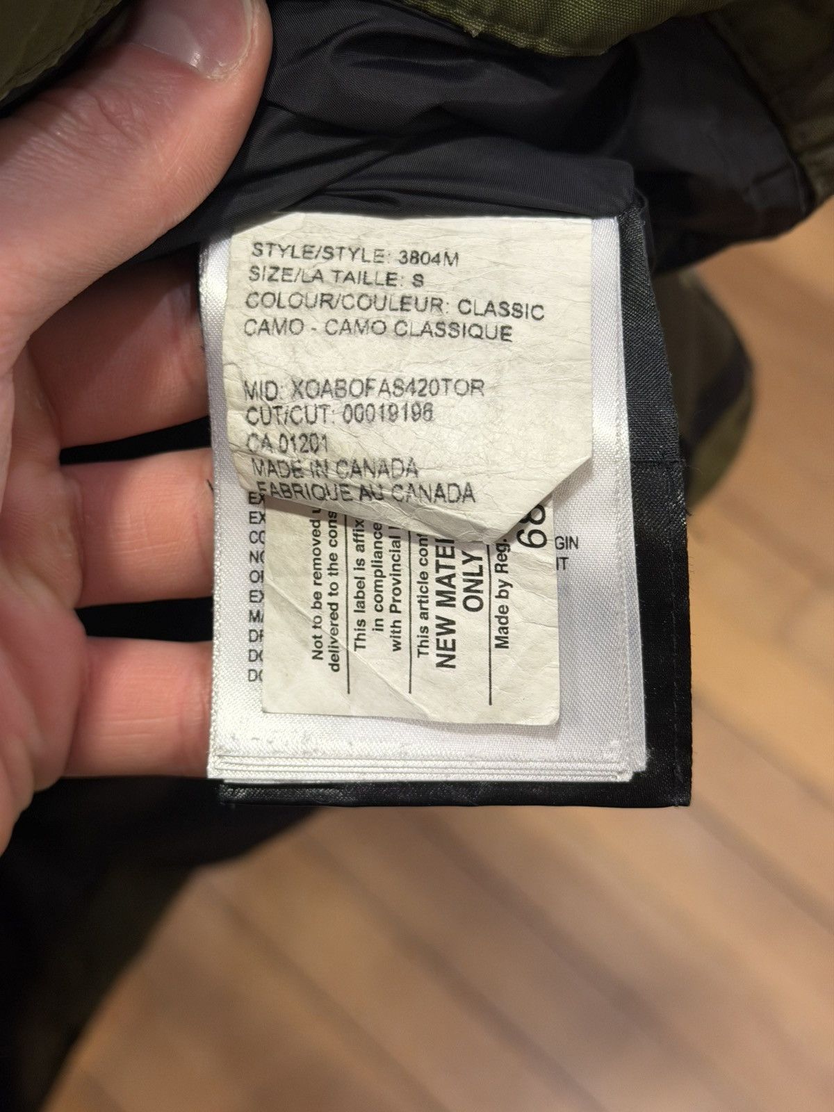 Canada Goose Canada Goose Macmillan Parka - Green Camo Size US S / EU 44-46 / 1 - 5 Thumbnail