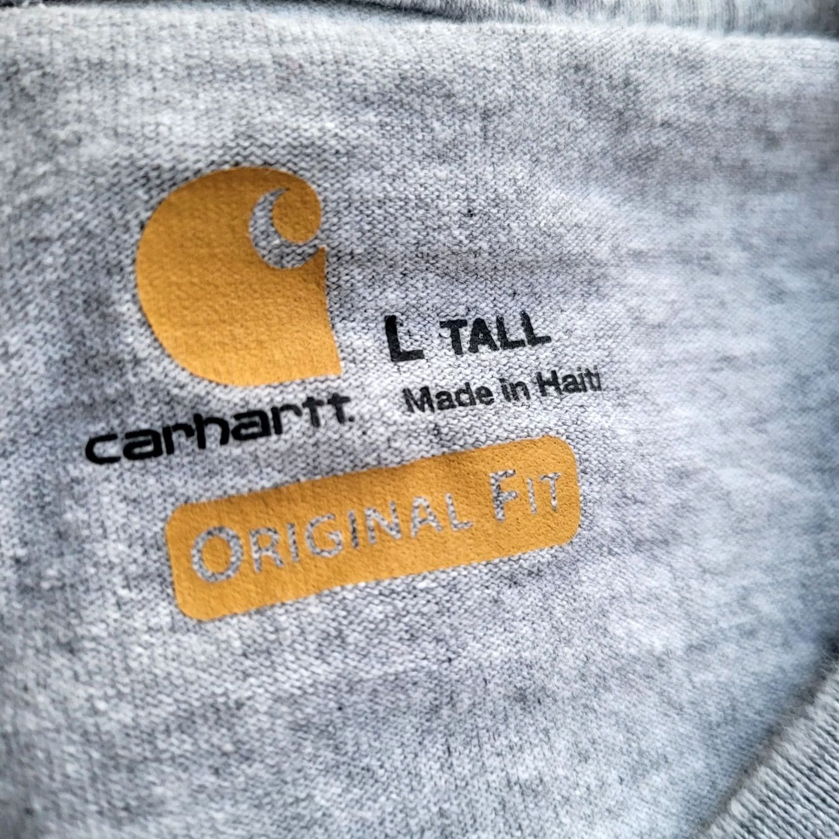 Carhartt VINTAGE Carhartt T-Shirt Mens Long Sleeve L Tall Original Heather Grey Size US L / EU 52-54 / 3 - 4 Thumbnail