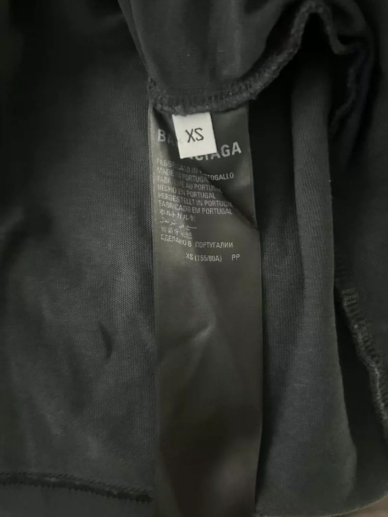 Balenciaga Balenciaga Buckle Short Sleeve XS Black Size US XS / EU 42 / 0 - 4 Thumbnail