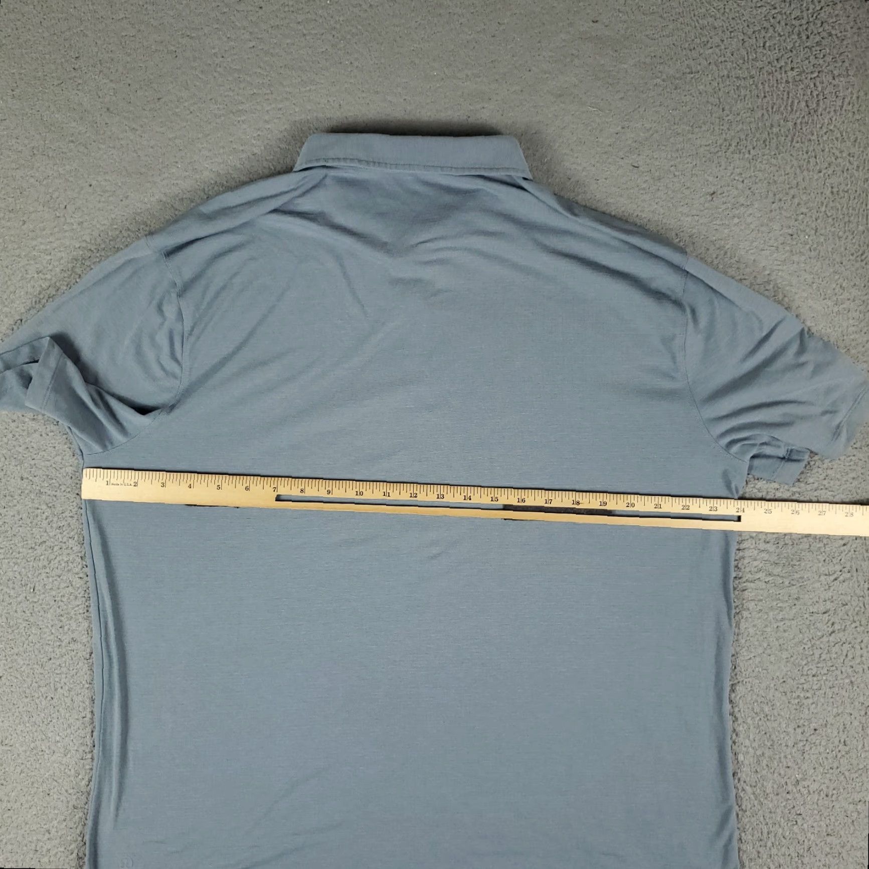 Lululemon Lululemon Polo Shirt Mens XL Blue Tech Casual Short Sleeve Adult Polo Shirt Mens XL Blue Size US XL / EU 56 / 4 - 6 Thumbnail