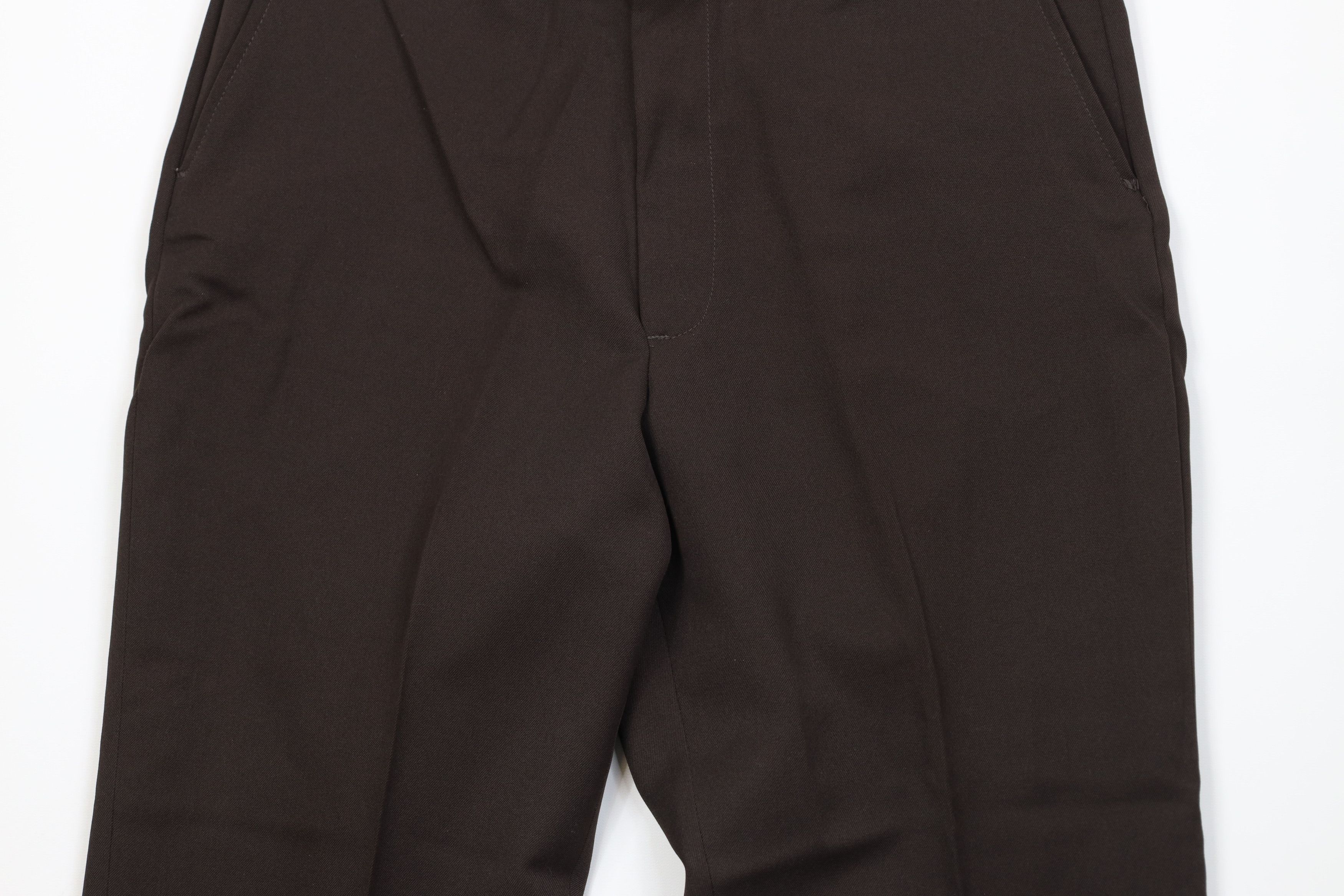 Vintage Vintage 70s Streetwear Flared Wide Leg Chino Pants Brown USA Size US 36 / EU 52 - 3 Thumbnail