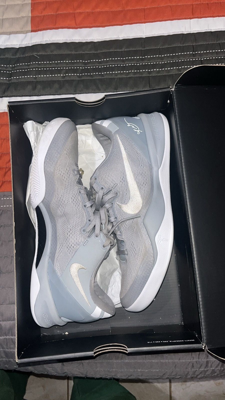 Nike Nike Kobe 8 Protro “Wolf Grey” Size US 10 / EU 43 - 1 Thumbnail