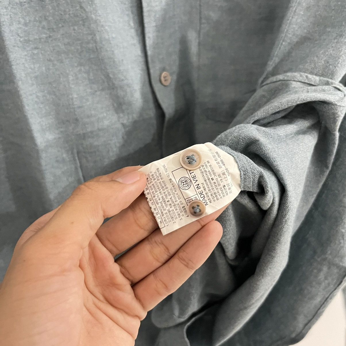 Japanese Brand mind bridge - standcollar basic shirt Size US M / EU 48-50 / 2 - 5 Thumbnail