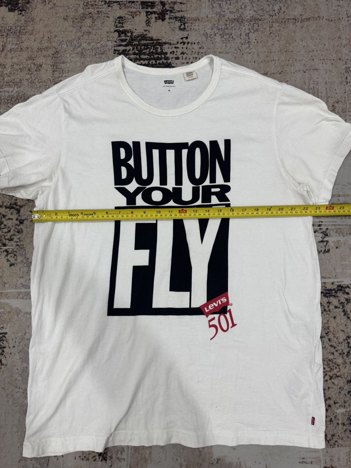 Levi's LEVI’S - button your fly tee Size US XL / EU 56 / 4 - 7 Thumbnail
