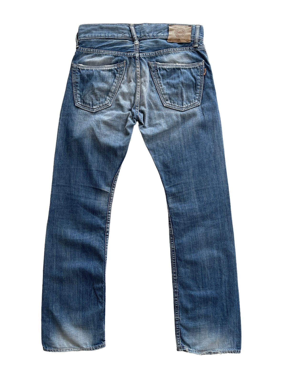 Japanese Brand Domingo Japan Distressed Denim Size US 28 / EU 44 - 3 Thumbnail