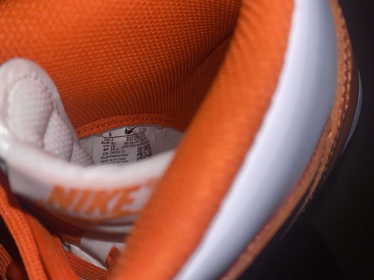 Nike Nike Dunk High Retro Syracuse ($📦 on depop) Size US 8 / EU 41 - 6 Thumbnail