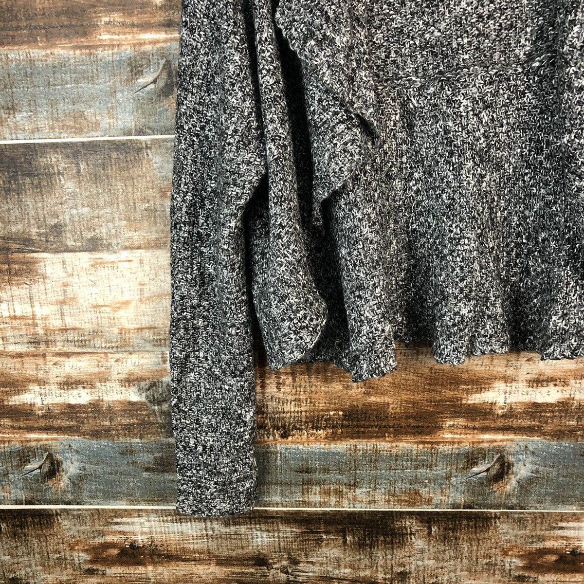 Homespun Knitwear Comme Ca Mature Grey Knitwear cardigan #A1796 Size M / US 6-8 / IT 42-44 - 7 Thumbnail