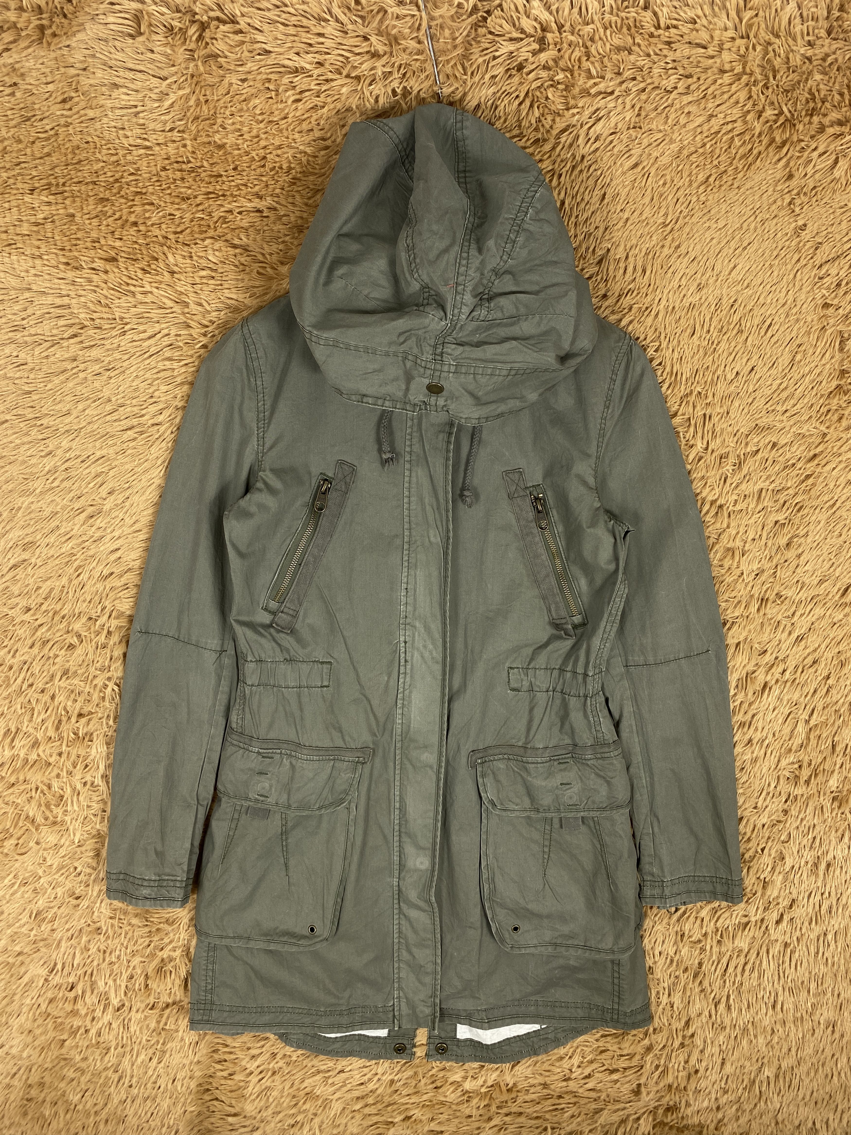 H&M Vintage L.O.G.G x H&M Hoodie Long Jacket J2386 Size US S / EU 44-46 / 1 - 1 Thumbnail