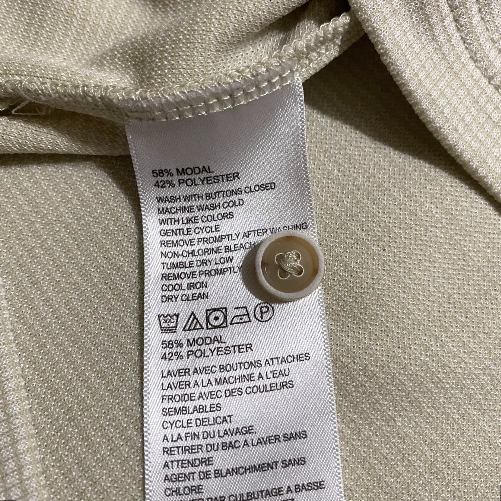 Tommy Bahama Tommy Bahama Polo Shirt Mens XL Beige Short Sleeve Modal Outdoor Shirt Adults Beige Logo 90s Classic Outdoor Golf Mens Size US XL / EU 56 / 4 - 4 Thumbnail