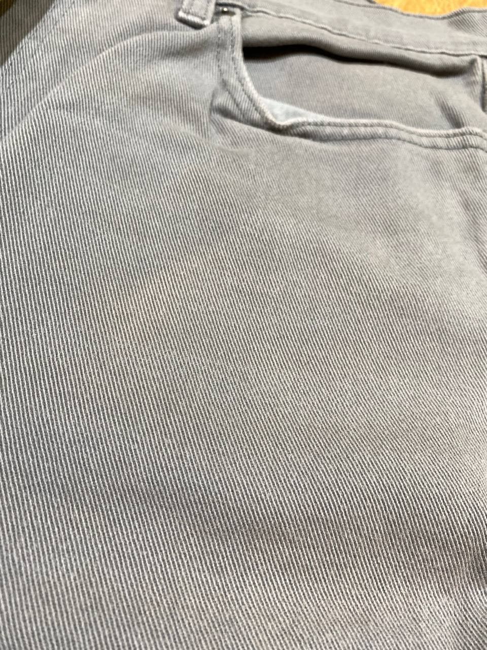 Levi's Levi's 514 Gray Light Wash Straight Jeans Mid Rise Button Size US 38 / EU 54 - 10 Thumbnail