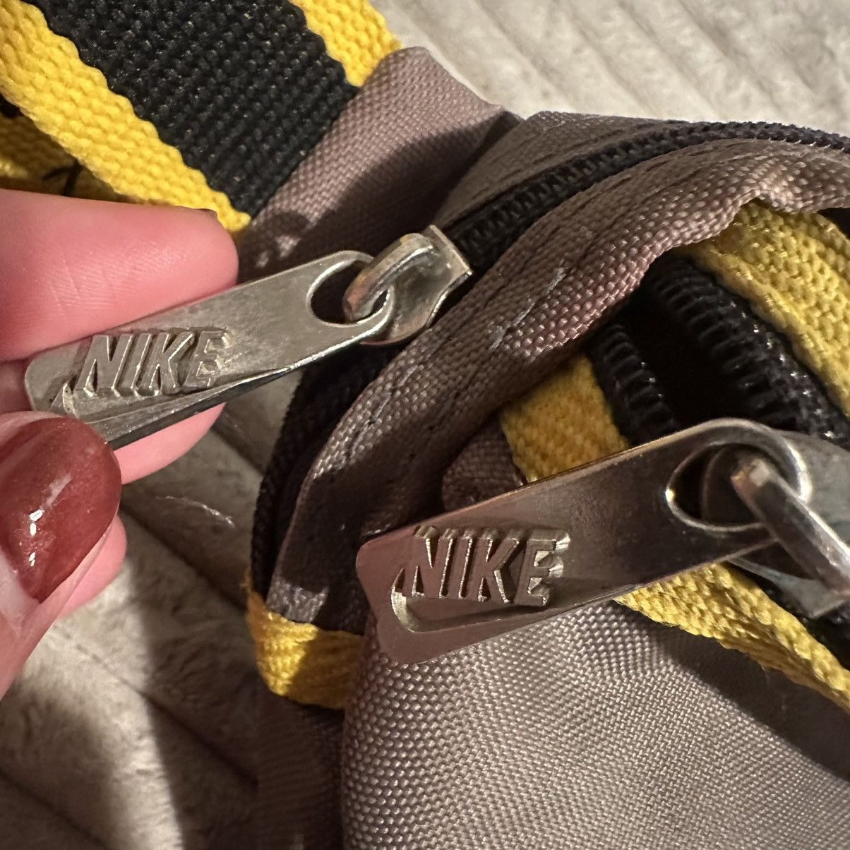 Nike Vintage 1980s Nike Soortswear Bum Bag Adjustable Fanny Pack Size ONE SIZE - 6 Thumbnail