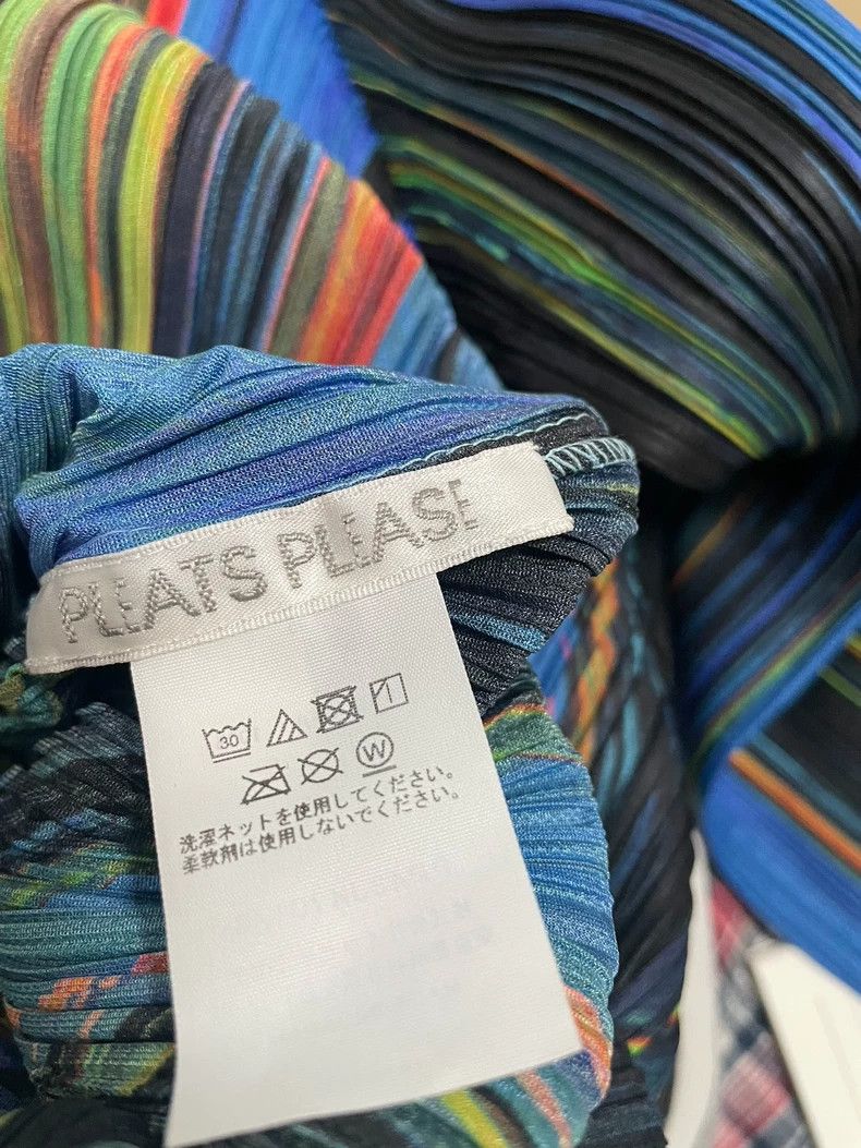 Issey Miyake Issey Miyake size:3 Blue striped long-sleeved shirt Size XS / US 0-2 / IT 36-38 - 4 Thumbnail