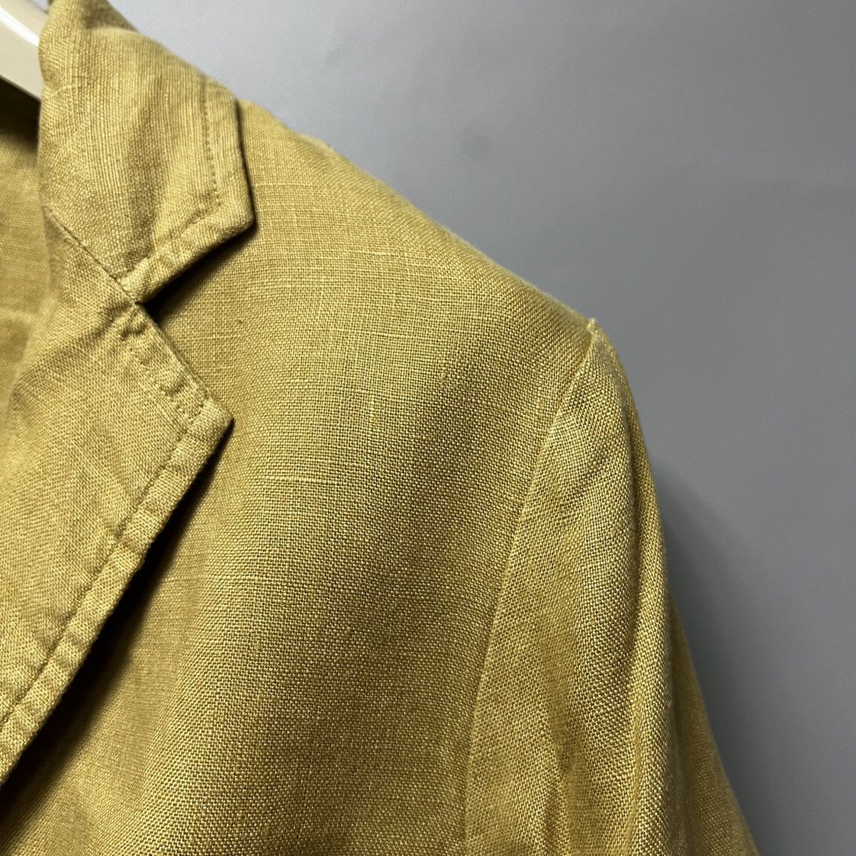 Ralph Lauren Lauren Ralph Lauren 100% Linen Two Button Tan Blazer Jacket Size XS / US 0-2 / IT 36-38 - 11 Thumbnail