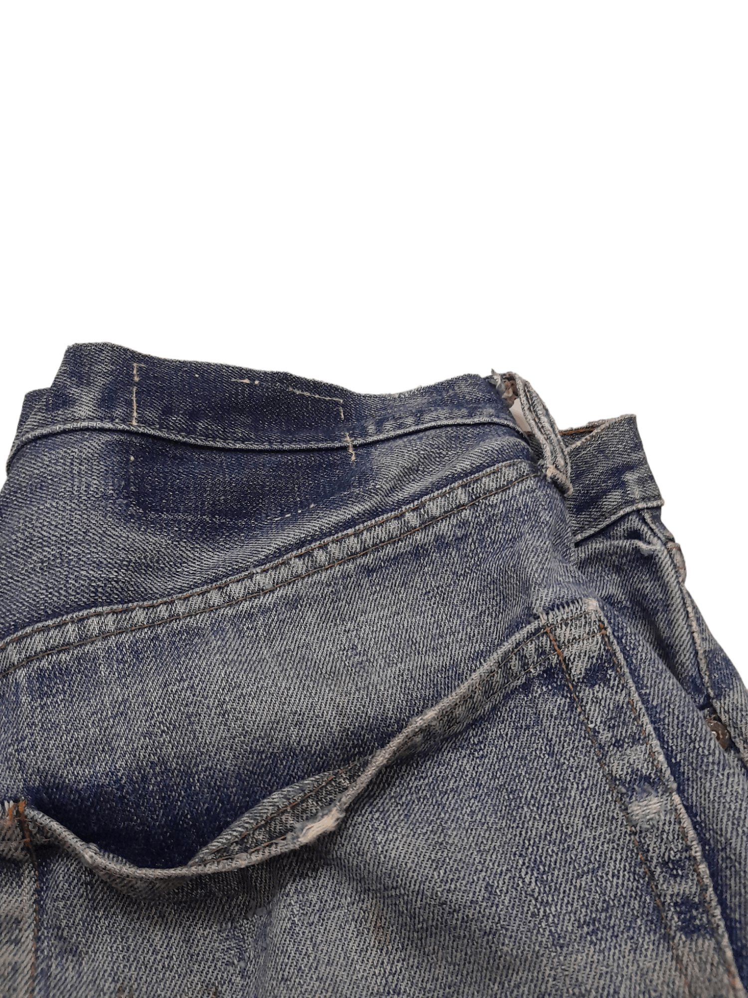 Levi's 60s Levis 502 Selvedge Big E Button #5 Denim (F247) W32 Size US 32 / EU 48 - 4 Thumbnail