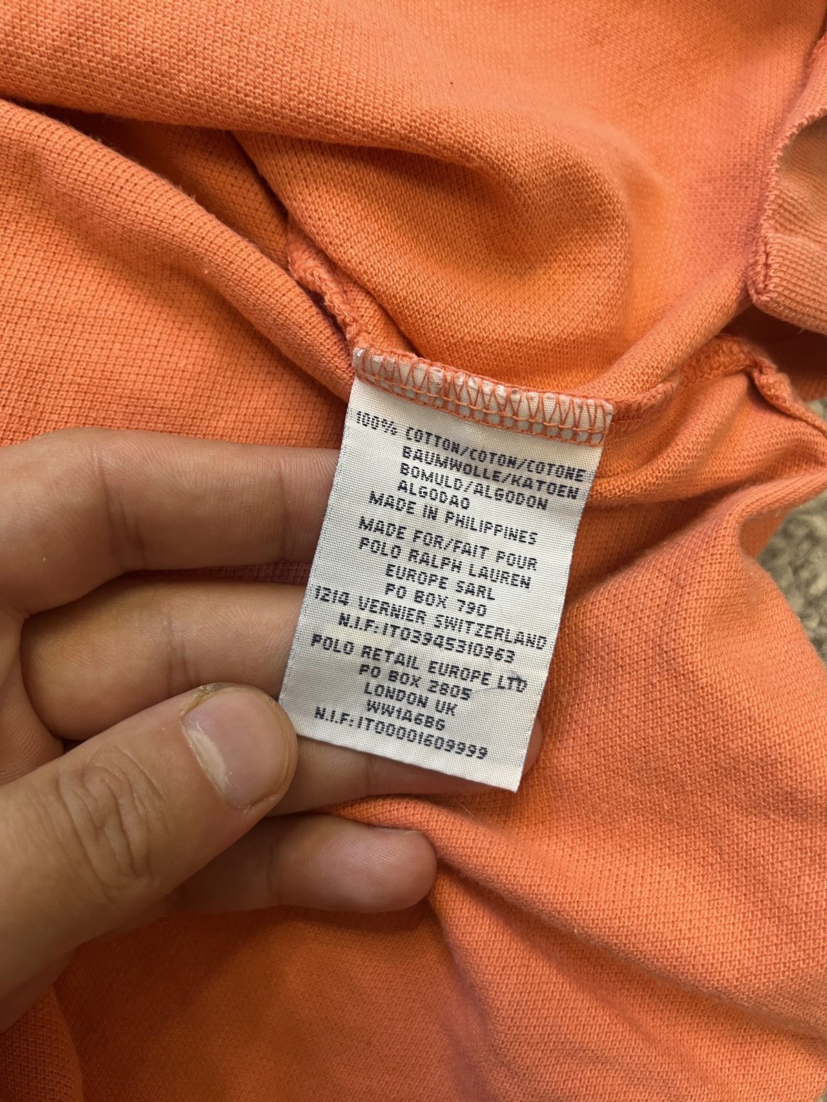 Polo Ralph Lauren × Ralph Lauren × Vintage POLO RALPH LAUREN VINTAGE POLO T SHIRT Size US XXL / EU 58 / 5 - 4 Thumbnail