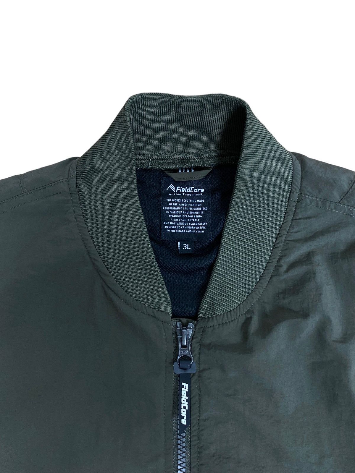 Japanese Brand Rare‼️ Fieldcore Bomber Jacket Olive Green Size US M / EU 48-50 / 2 - 9 Thumbnail