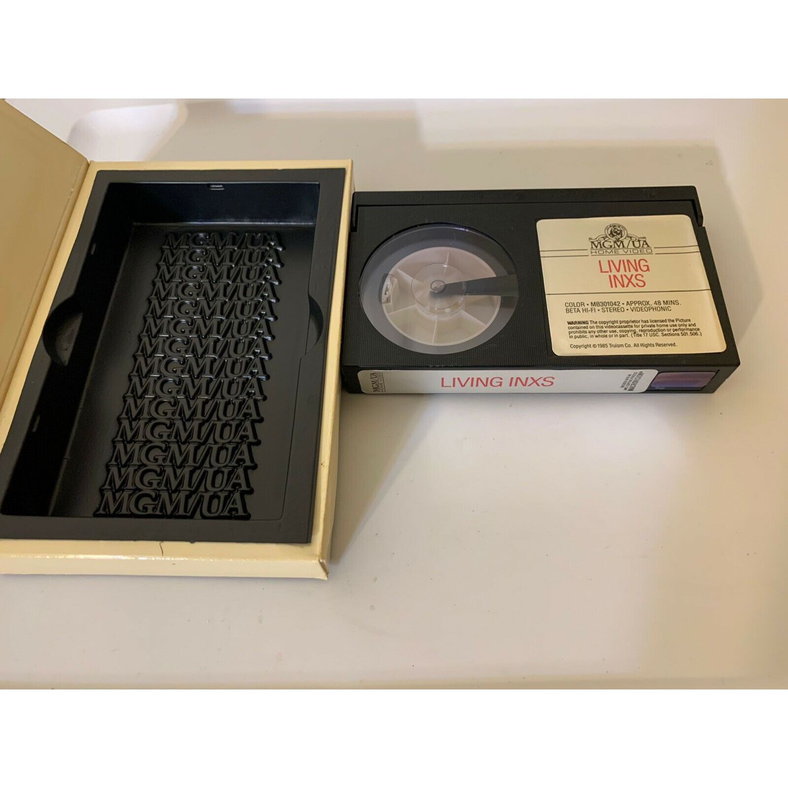 Other Inxs Living Inxs Live Performance Beta Betamax Video Tape No Size ONE SIZE - 4 Thumbnail