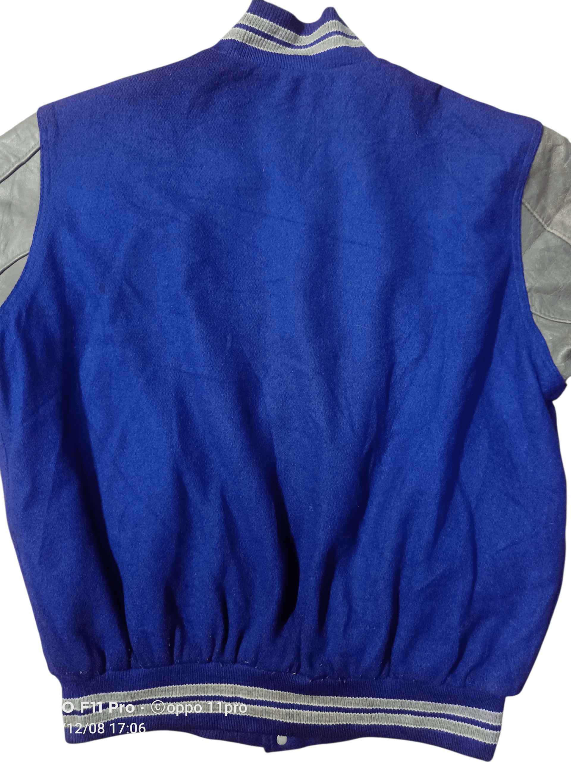 Rennoc 🌟Vintage Rennoc Varsity Jacket Leather 🌟 Size US L / EU 52-54 / 3 - 13 Thumbnail