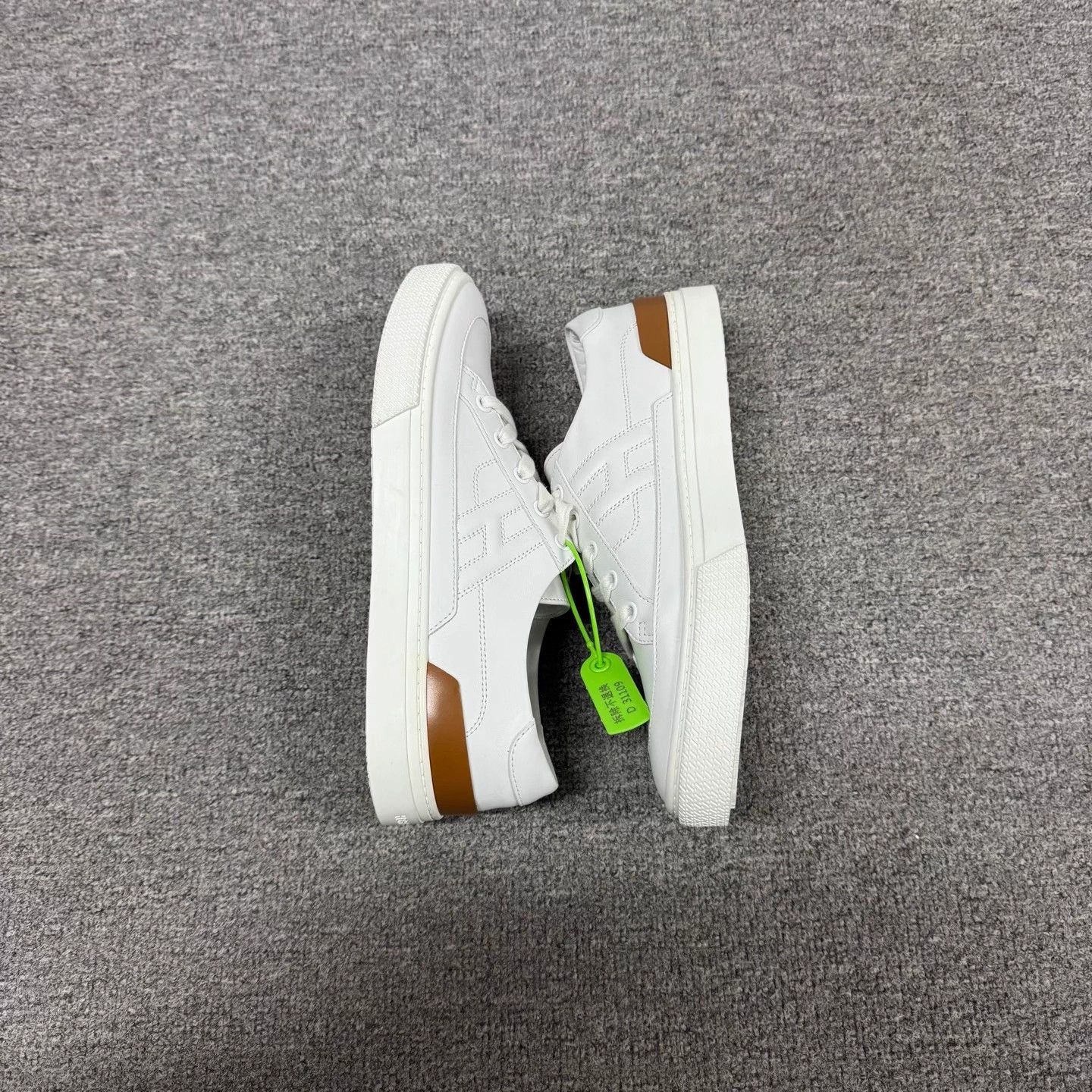 Hermes Hermes White Skate Sneakers 40 99 New Size US 7 / EU 40 - 4 Thumbnail