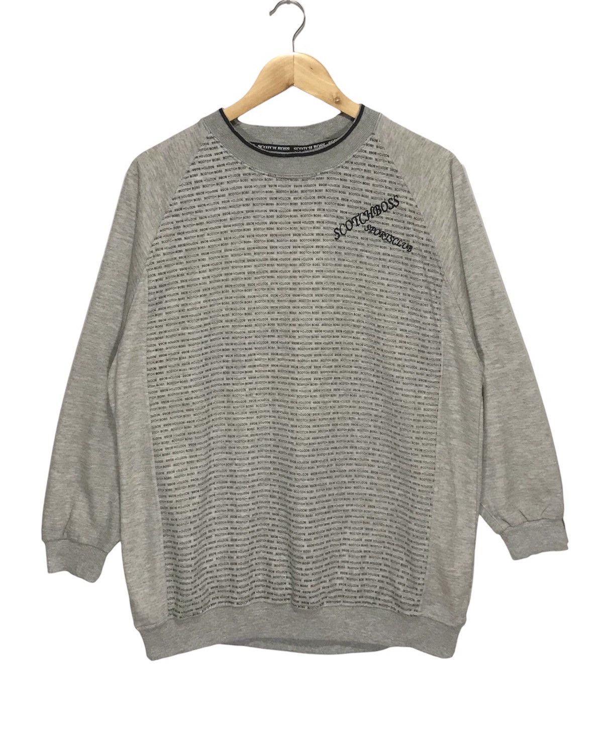 Japanese Brand × Vintage Vintage Scotch Boss Sportclub Sweatshirt Size L / US 10 / IT 46 - 1 Thumbnail