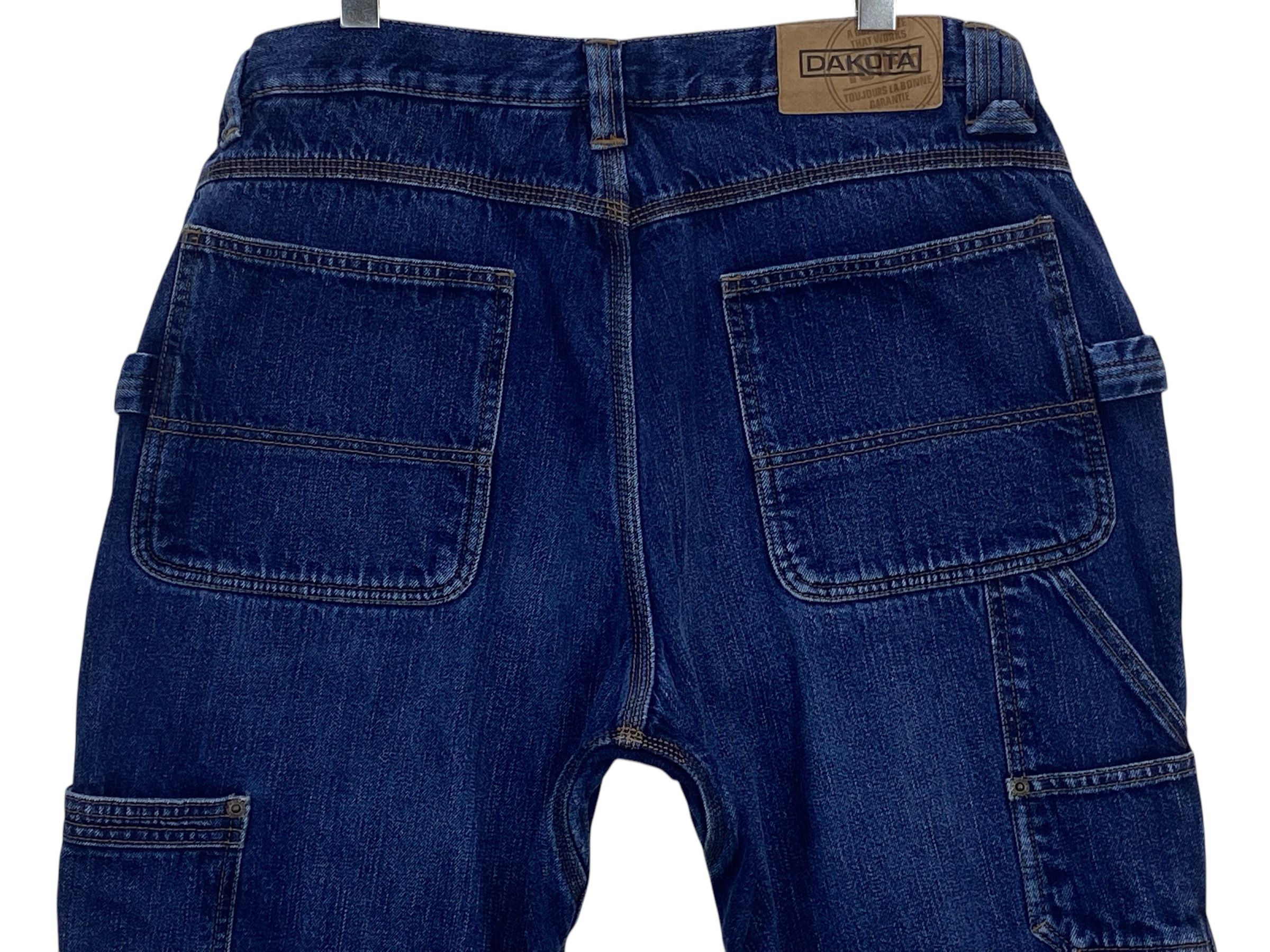 Japanese Brand Dakota Carpenter Jeans Japanese Hip Hop Skateboards Jeans Size US 34 / EU 50 - 5 Thumbnail