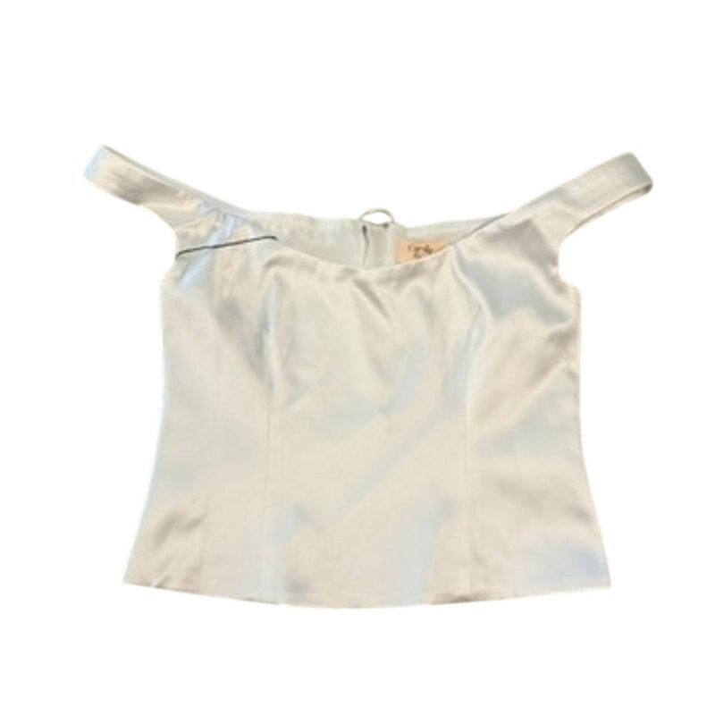 Camila Coelho Camila Coelho Elora Top in Ivory, Size S Size S / US 4 / IT 40 - 3 Thumbnail